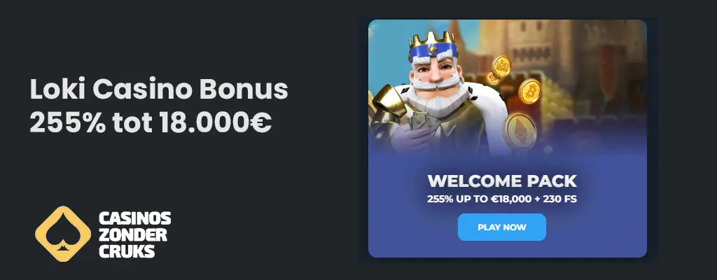 loki no cruks casino bonus